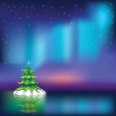 free vector Christmas vector background dream